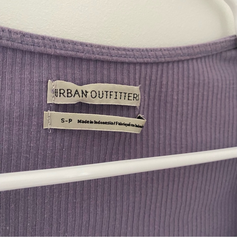Urban Outfitters Purple Long Sleeve Top
